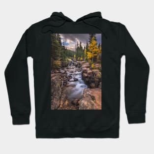 North Saint Vrain Creek in Autumn Hoodie